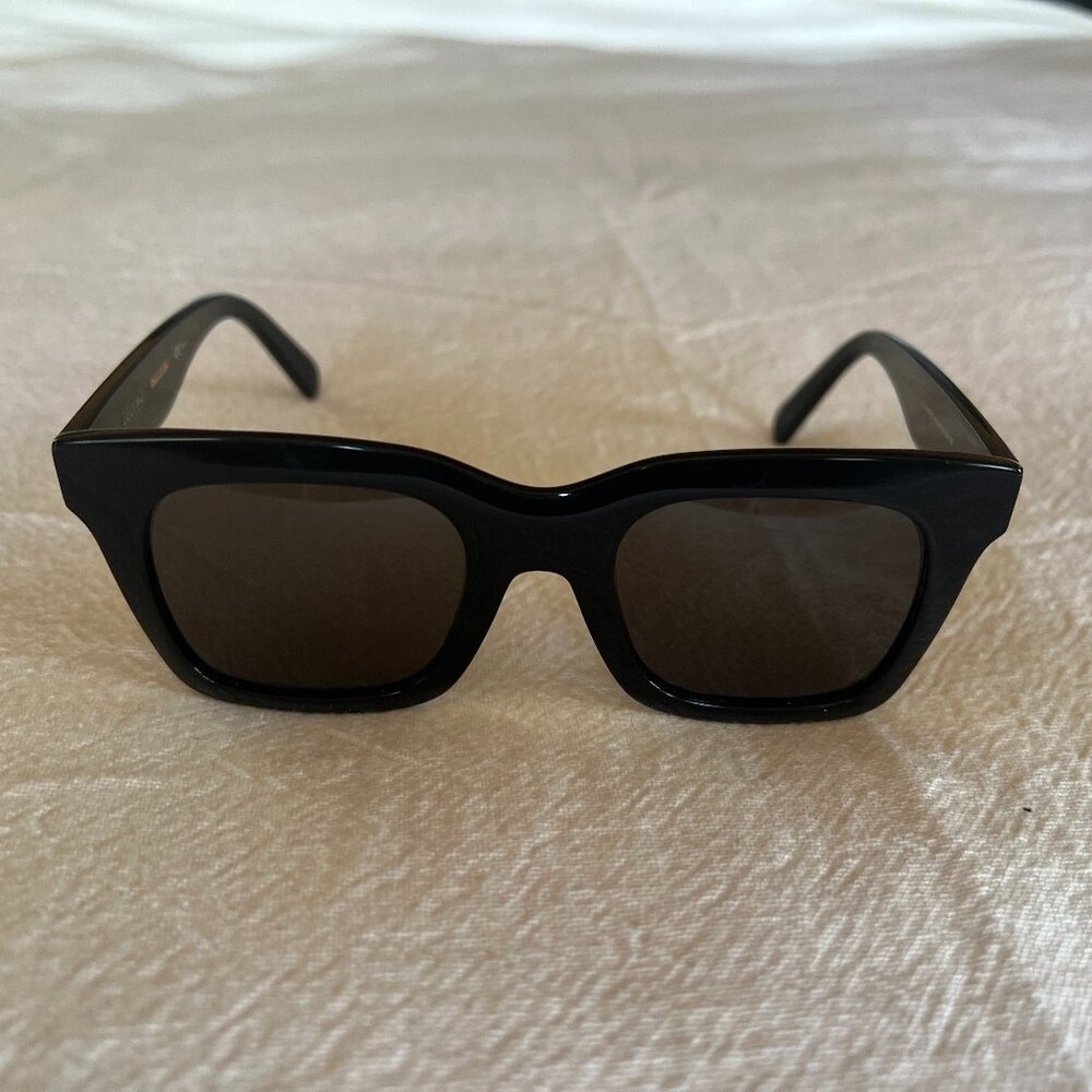 CELINE CL41411FS BLACK SQUARE SUNGLASSES